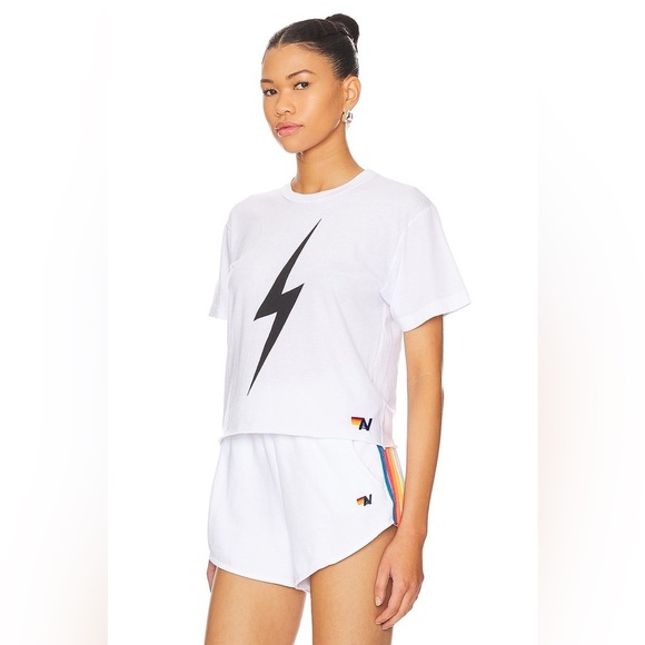 COPY - Bolt Boyfriend Tee in White
Aviator Nation - Picture 3 of 5